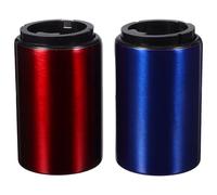 GATHINESS Ouvre-bouteille Design Compact et Léger en Acier Inoxydable Automatique 2pcs Poussoir Plat sans Dommage, pour Pique- et Camping
