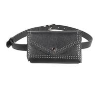 GATHINESS Paquet de Ceinture en Cuir Noir Style Punk Pochette Détachable, Décoration Cloutée, Élégant et Pratique pour Femmes, pour Porter Robe Lors de Soirées