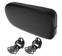 GATHINESS Pédales de Siège Arrière en Cuir PU Coussin en Éponge pour Vélo, Support Robuste et Confort Amélioré, pour Sorties en Famille en Plein Air