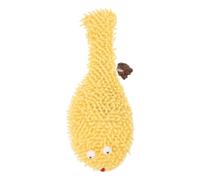 GATHINESS Peluche de Poisson-Globe pour Chats, Aide Dentaire | Tissu Doux Jaune, Conçu Mâchage Jeu Intérieur, Favorise les Interactions Entre Propriétaires et Félins