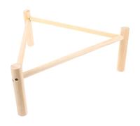 GATHINESS Perchoir Offre Exercice des Pattes et Surélévation en Bois Naturel Beige pour Oiseaux et Poulets Accessoire pour Poulaillers et Cages