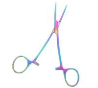 GATHINESS Pince à Poils Oreilles Animaux Acier Inoxydable avec Poignée Antidérapante Outil de Toilettage pour Animaux Nettoyage Précis des Poils Oreilles