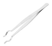 GATHINESS Pince à Tubes à Essai pour Expériences en Laboratoire et Classes Expérimentales en Acier Inoxydable Argenté, Pince à Bec Rond Facile à Stocker, Résistante la Casse