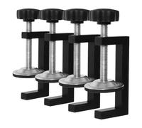GATHINESS Pinces G Utilisation Facile Lot de 4 Serrage Réglable 10-57 Mm en Alliage D'aluminium et Acier Carbone pour Meubles de Canapé pour Mobilier de Patio Extérieur