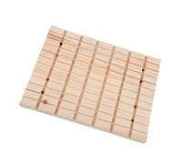 GATHINESS Planche à Gratter Fonction de Meulage des Griffes en Bois pour Animaux de Compagnie Rainures Carrées pour Chinchillas et Lapins la Maison Animalerie