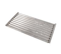 GATHINESS Plaque de Cuisson Infrarouge de 17 Pouces en Acier Inoxydable | Remplacement pour Brûleur Gaz, Répartition Homogène, Limite Hotspots, Argenté, pour Repas Jardin
