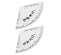 GATHINESS Pochoir règle à sourcils PVC 2pcs compact pour maquillage et voyage précision aisée pour débutants et professionnels