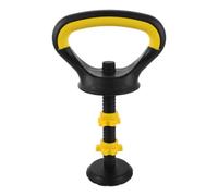 GATHINESS Poignée de Kettlebell Réglable en Plastique Robuste, Convertisseur D'haltère en Kettlebell Compatible avec Plaques, Accessoire pour Entraînement à Domicile Voyage