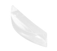 GATHINESS Poignée Invisible en Acrylique pour Porte Vitrée, Courbe Solide | Design Caché Transparent, Pose par Colle, pour Vitrines, Portes D'armoire et Meubles Modernes