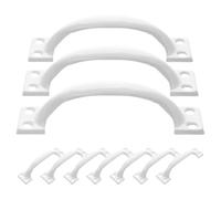 GATHINESS Poignée Vintage en Fer Blanc avec Vis pour Portes et Tiroirs | Style Classique Rétro, Fixation Sûre et Prise Ferme, pour Meubles Anciens et Entrée de Garage