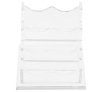 GATHINESS Porte-cartes de Visite de Bureau en Acrylique, Grosse Capacité | Bords Lisses, Rangement et Organisation des Cartes, Forme Simple et Généreuse, pour Dépôt et Stand D'exposition