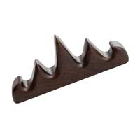 GATHINESS Porte-pinceaux Simple Design de Calligraphie Forme Montagne en Bois Café Accessoire Calligraphie Thé pour Stylo et Pinceau