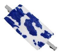 GATHINESS Porteur de Reptiles Portable en Polaire Légère, Taille Moyenne, Motif Vache, Paquet de Transport pour Lézards, Dragons Barbus et Cochons d'Inde, pour Voyages et Sorties