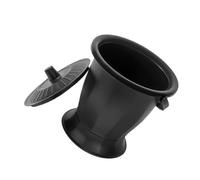 GATHINESS PP Pot de Chambre Portable Noir pour Adultes, Couvercle | Léger, Antidérapant et Résistant aux Chutes, Usage Extérieur et Voyage, Couleur Noire