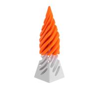 GATHINESS Pyramide Impossible en Plastique, Cône Spirale Fidget pour Bureau | Finition Polie Peinte, Objet Moderne, pour Mains, Tables de Réunion et Présent Collègues