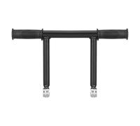 GATHINESS Rallonge de Guidon en Acier Inoxydable Réglable pour Poussette, Poignée Extension Confortable pour Tout-petit, Accoudoir 22 Mm, Accessoire Poussette Adapté aux Balades en
