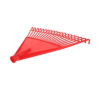 GATHINESS Râteau de Jardin en Plastique à Large Tête, Dents Robustes pour Ramassage Feuilles et Herbe, Outil Agricole Polyvalent pour Pelouse et Jardin, Tête de Râteau Interchangeable,