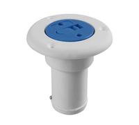 GATHINESS Remplisseur de Deck en Nylon Blanc pour Bateau et Voiture avec Résistance Maximale la Corrosion et Chaîne d'attache pour Usage en Environnement Marin