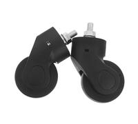 GATHINESS roulettes de Valise de Remplacement Haute Capacité de Charge 2pcs en Métal et Plastique et Installation Facile Noir pour Réparation et Entretien de Trolley