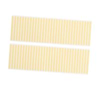 GATHINESS Ruban Adhésif Double Face Adhésif Précis et Stable 2 Feuilles Beige Outil Essentiel pour Réparation et Fixation de Pièces Horlogères pour Cadran de Montre
