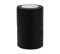 GATHINESS Ruban Adhésif Noir Mat en Papier 10 Rouleaux 1 CM X 13 M pour Décoration de Carnets DIY et Projets Artistiques, Facile à Déchirer Main