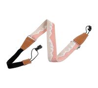 GATHINESS Sangle de Réduisant pour Performances la L'épaule Fatigue Beige en Coton et Nylon Confortable Ukulélé Musicales
