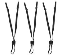 GATHINESS Sangles de Poussette Réglables en Polyester et Plastique, Harnais de Sécurité pour Siège Bébé, Confort, Faciles à Retirer, Pack de 3 pour Poussette et Chaise Haute en Voyage
