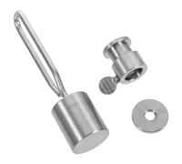 GATHINESS Set de Contrepoids pour Barbecue en Acier Inoxydable avec Douille Robuste et Bloc Limiteur de Hauteur, pour Barbecues en Plein Air et Contrôles Précis