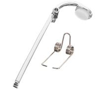GATHINESS Set de Vanne de Vidange pour Trombone en Métal Argenté Ressort, Accessoire Facile à Nettoyer pour Instrument de Musique, pour Amateurs de Trombone