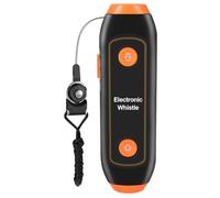 GATHINESS Sifflet Électronique de Sécurité Orange avec Lampe Sos et Fonction sans Contact pour Entraînement Sportif et Dressage d'animaux, Matériau Abs et Composants Électroniques