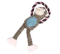 GATHINESS Sonore pour Chien Singe en Corde Coton, Créatif Éducatif