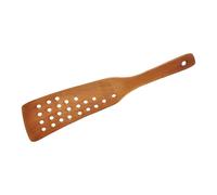 GATHINESS Spatule en Bois 24 Trous Antiadhésive Cuisine Maison, Ustensile de Cuisson et Solide, pour Poêles et Woks