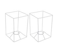 GATHINESS Support D'abat-jour Cadre Ajustable Robuste 2pcs pour Bricolage Créatif pour Lampe de Plafond et Lampe de Table, pour Décoration Maison et Détente