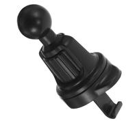 GATHINESS Support de Téléphone pour Grille D'aération, Support de Téléphone Portable pour Voiture à Clip, Plastique Noir, Angle de Vue Réglable 360°, Rotule, pour Conduite et Navigation
