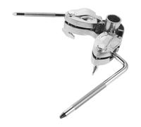 GATHINESS Support de Tom en Métal Argenté pour Batterie Bras Fixe Stable et Construction Solide, Accessoire Professionnel pour Percussion en Tournée Enregistrement