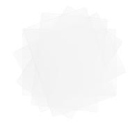 GATHINESS Tableau Écriture Transparent A3 en PP Lot de 5 Feuilles Imperméable pour Accessoires Scolaires, Bloc-Notes Réutilisable Réduit la Fatigue Visuelle et Améliore la Précision