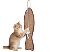 GATHINESS Tapis à Griffer pour Chat en Sisal Forme Poisson, Coussinet de Protection Résistant, Frais Chaud en Hiver, pour Protéger Meubles Couleur Aléatoire