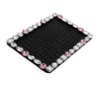 GATHINESS Tapis Antidérapant en Caoutchouc Strass Voiture pour Tableau | Rhinestones Décoratifs, Repositionnable et Anti-vibration, pour Téléphone et Ticket de Stationnement