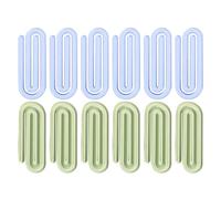 GATHINESS Trombones en Plastique Adorables Pinces à Documents Créatives 50 Pièces pour Organiser et Scrapbooks Efficacement pour Bureau et École