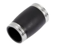 GATHINESS Tube D'accordage pour Clarinette Bémol Deux Sections 50 Mm en Bakélite Noir, Accessoire pour Instruments à Vent, Réglage Précis Hauteur, Adapté à Concerts et Répétitions Musicales