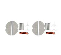 Gathukila Lot de 2 brosses latérales pour aspirateur L10 Pro D9 - Brosse principale - Filtre HEPA