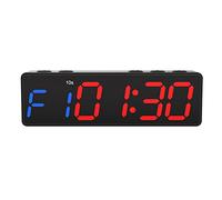 Gathukila Minuteur de gym portable - Minuteur d'intervalle d'entraînement - Compte à rebours / UP/chronomètre magnétique rechargeable par USB - Minuteur de fitness A