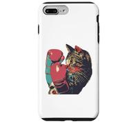 Gatito De Boxeo Cool Boxer Cat Boxing Gloves and Cats Lovers Coque pour iPhone 7 Plus/8 Plus