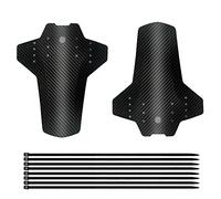 Gativs 2 Pièces Garde-Boue Garde-Boue de Vélo de Montagne Garde-Boue Réglable Vélo Mud Guard Mudguard Montagne Vélo Fender et 8 Serre-câbles pour Vélo de Route de Montagne