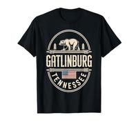 Gatlinburg Tennessee Souvenir de la Faune d'ours Vintage T-Shirt