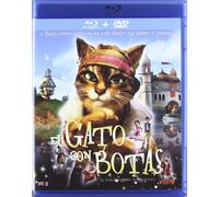 Gato Con Botas (Combo DVD + BR) [Blu-Ray] [Import]