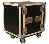 Gator Cases G-TOUR Audio Road Rack avec roulettes robustes et accessoires de qualité professionnelle; profondeur de 17", 12U (G-TOUR 12U CAST)