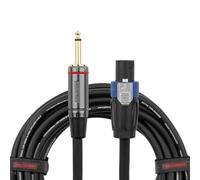 GATOR CABLEWORKS Câble haut-parleur série Composer 1,8 m jack/speakON, droit (GCWH-SPK-06-1TL)