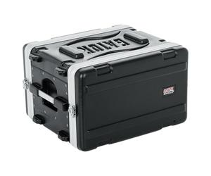 Gator Cases Coffret léger moulé 6U avec loquets robustes; profondeur réduite14,25" (GR-6S)