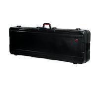 Gator Cases Flight Case moulé pour claviers 88 notes profonds avec loquets de verrouillage approuvés par la TSA et roues intégrées; (GTSA-KEY88D)